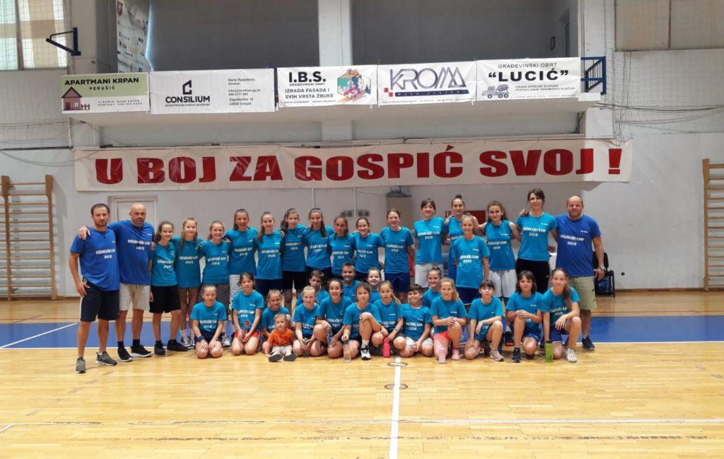 Ljetni košarkaški kamp Žkk Gospić 2019.